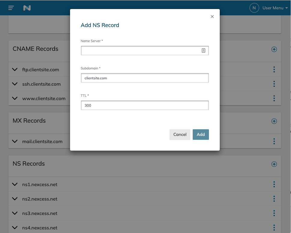 point the domain name to your servers